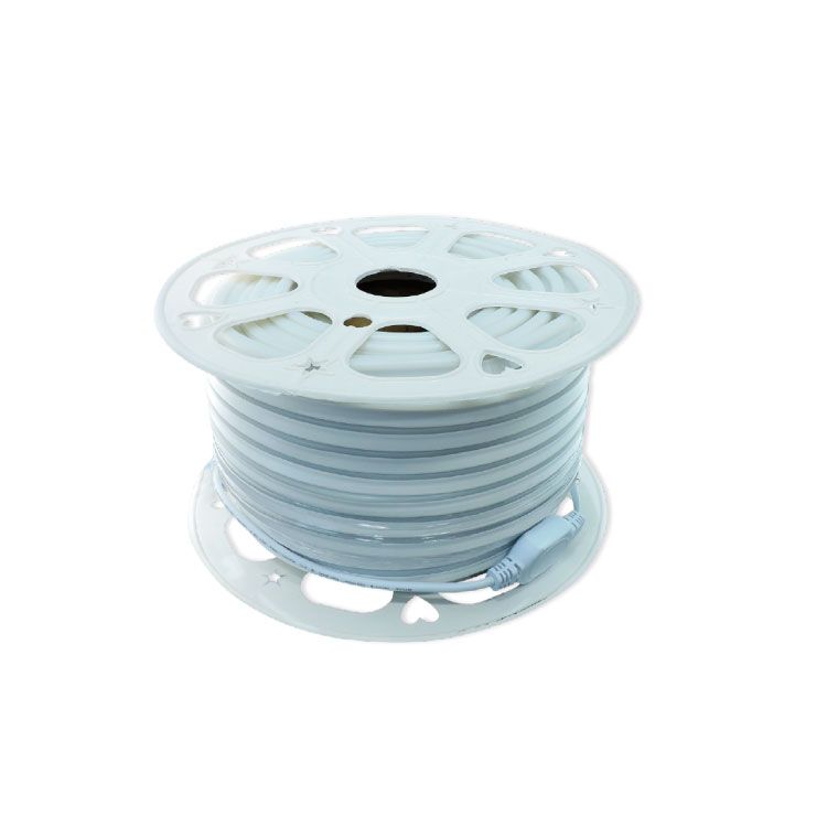 16mm SMD2835 Neon LED Strip Cool White 5000-5500ºK 120V 6W/m 100lm/m 164ft