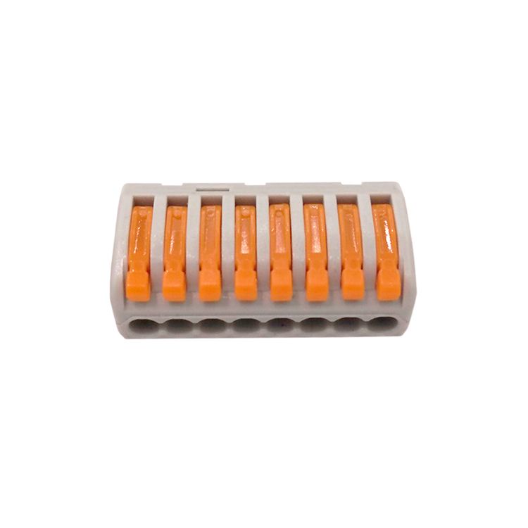 Lever-Nuts 8 Conductor Compact Wire Connector