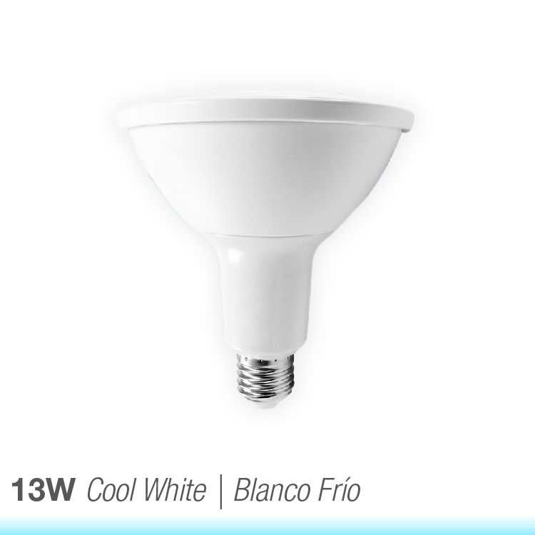 E26 LED PAR38 Light Bulb, Cool White 1,120lm, 110V 13.2W  UL Listed