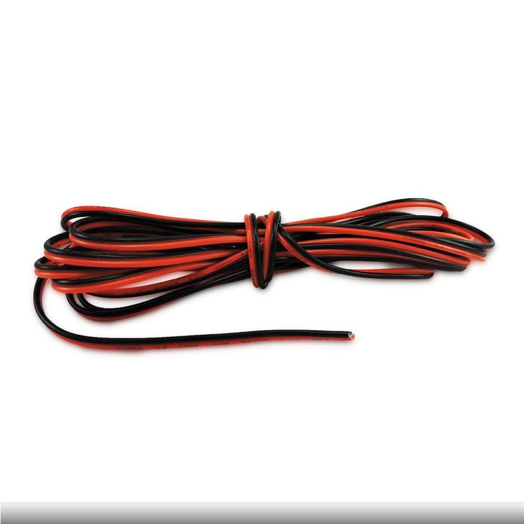 24 AWG Cable for Single Color LED Lights, 0.5mm, 48V Máx, 26 FT/ 8 M