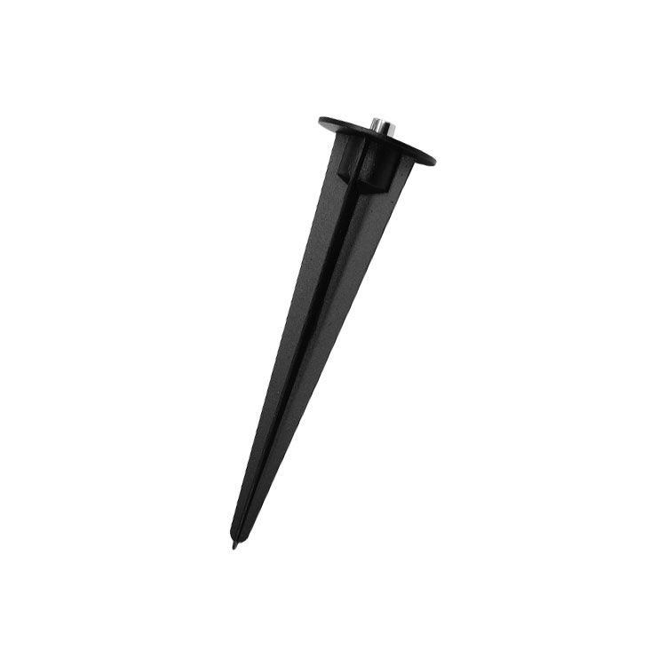Ground Aluminum Stakes for LED 10-100W Flood Lights, 6.96in, 2pcs