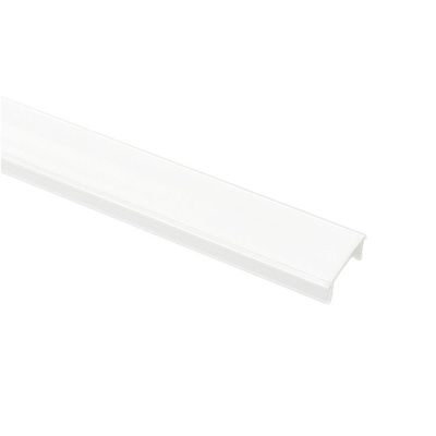 Cover for Aluminum Profile, Milky White, 6.56ft