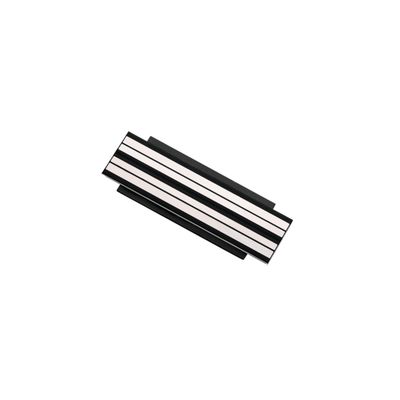 Bipolar Connector for Black Magnetic Lighting Track, 2.36in