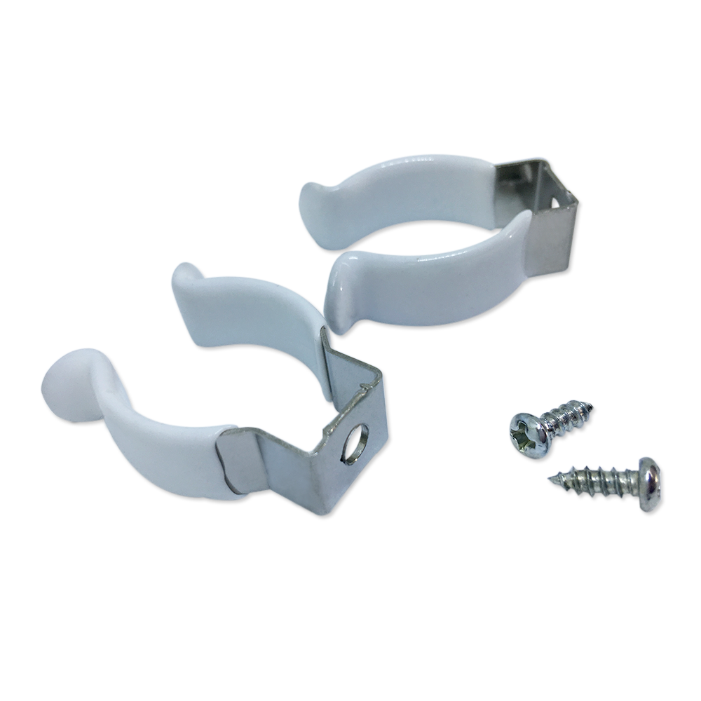 Holders with Plastic Protector for T8 LED Tubes - 2pcs