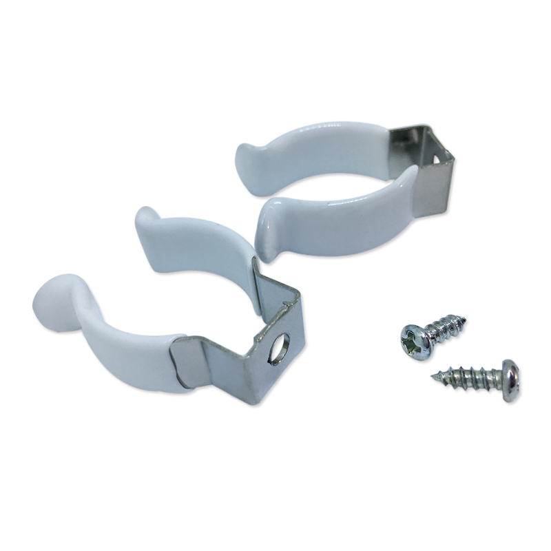 Holders with Plastic Protector for T8 LED Tubes - 2pcs