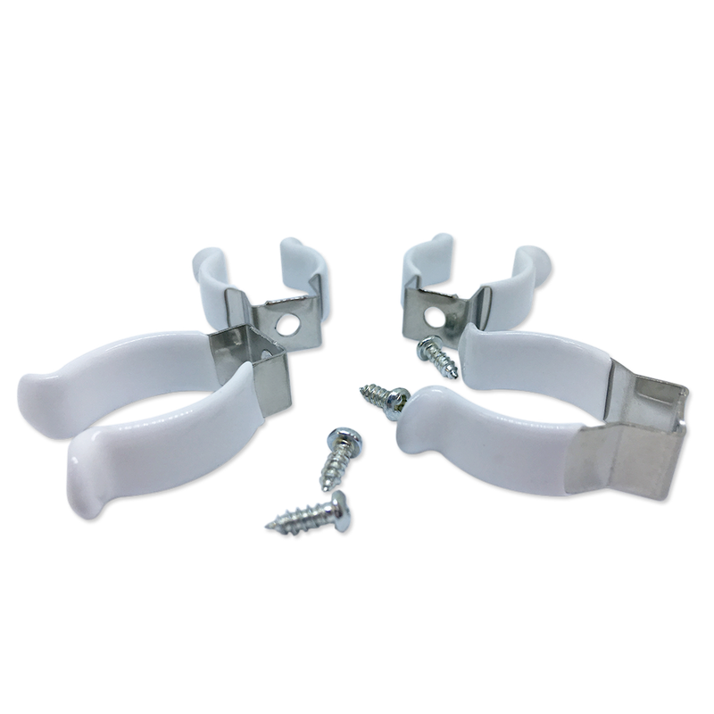 Holders with Plastic Protector for T8 LED Tubes - 2pcs