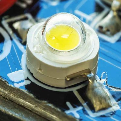 High Power LED, Cool White 6.500K 260lm, 3-3.4V 3W 700mA