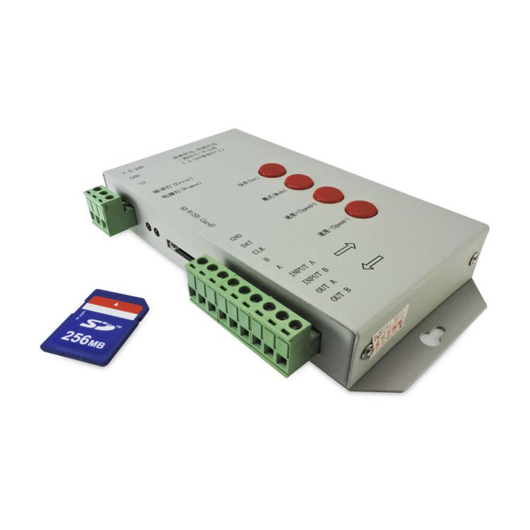 T1000S pixel controller with SD memory card, 2048 pixels 5/7.5-24V