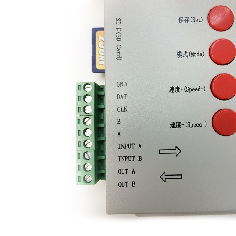T1000S pixel controller with SD memory card, 2048 pixels 5/7.5-24V