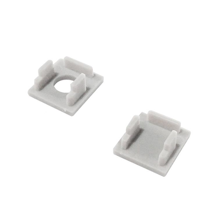 Kit of 2 End Caps for Aluminum Profile per-25-2m