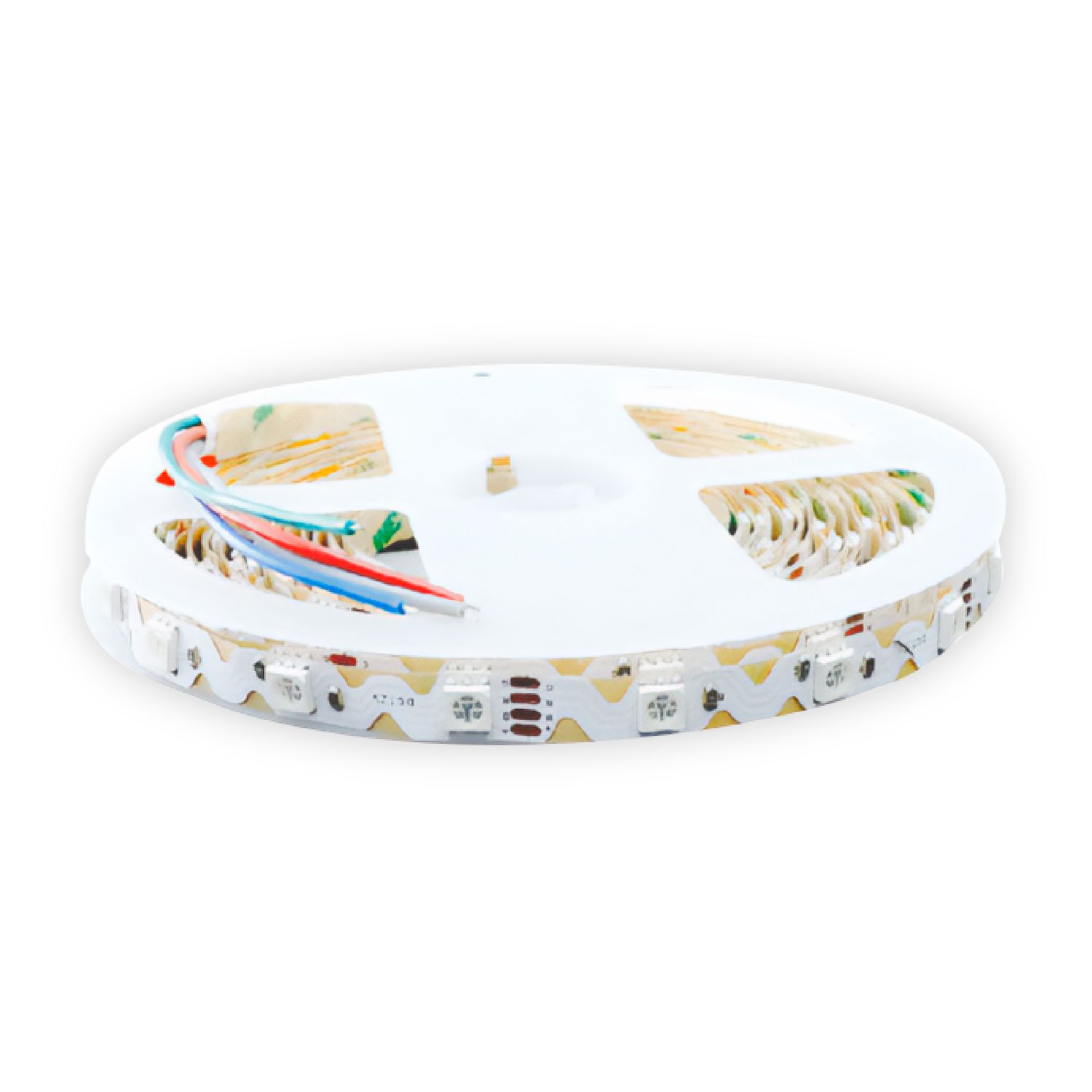 12mm SMD5050 S-Shape LED Strip RGBW 12V 6.2W/m 540lm/m 48LED/m 16.4ft 6000K