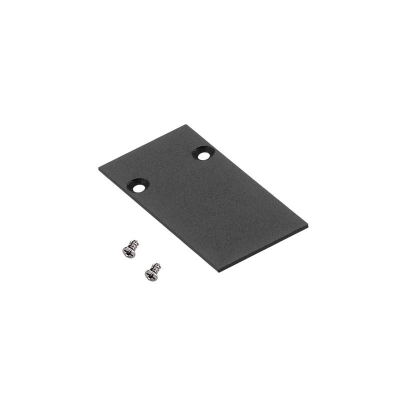 Black End Cap for Surface-Mount Magnetic Track