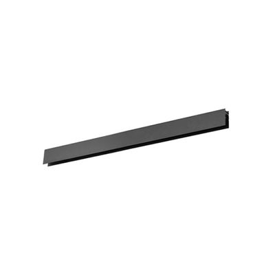 Black Linear Magnetic Track Rail, 24V, Surface/Pendant, 3.28 ft Length