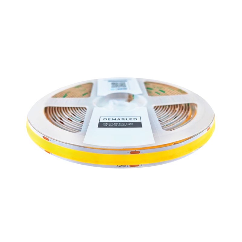 15mm COB LED Strip Cool White 5000-5500K 24V 25W/m 2875lm/m 960LED/m 16.4ft