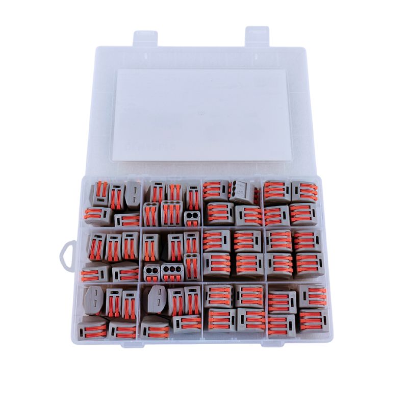 Fast Clip Splice Connector Kit 2 and 3 lever terminals x110 pieces