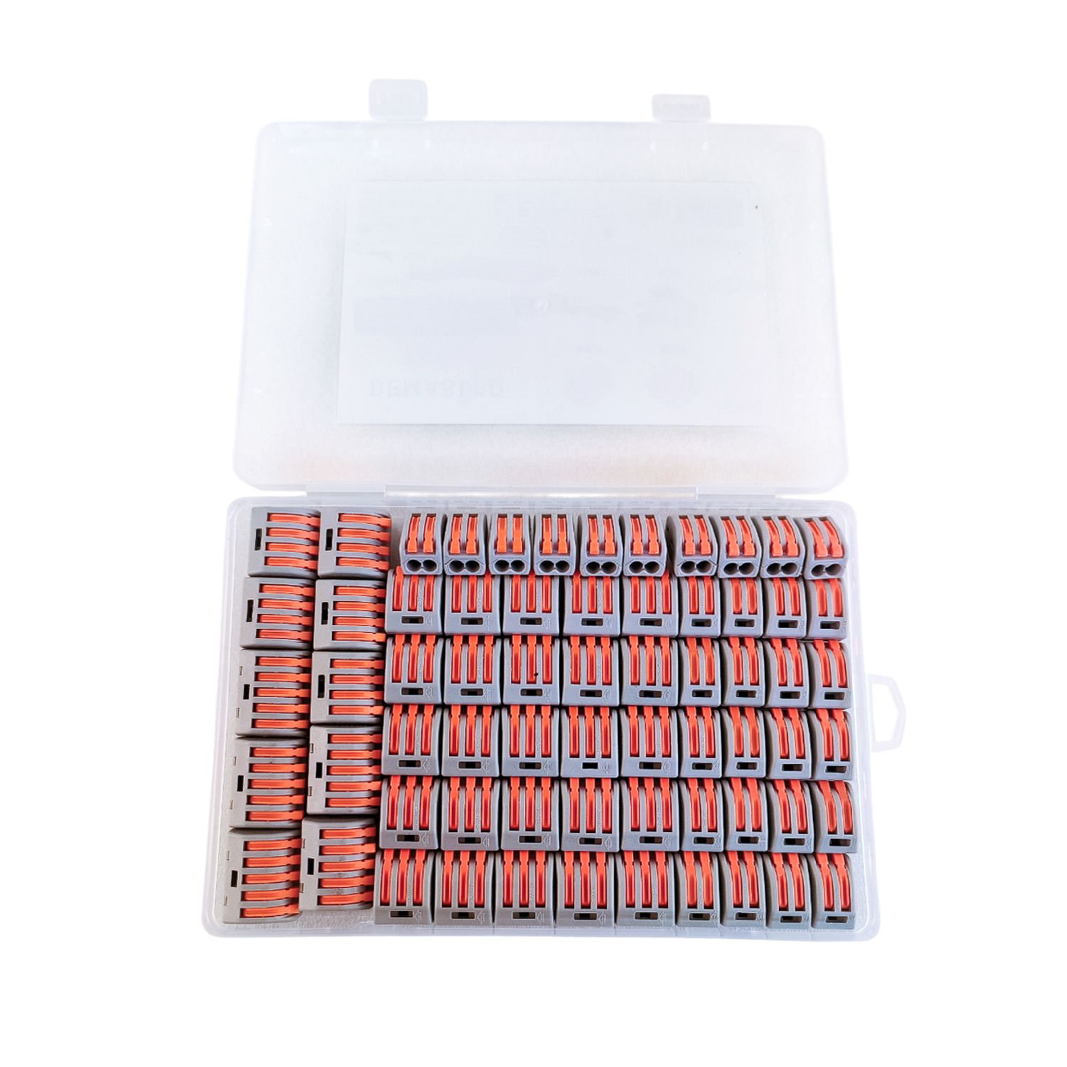 Fast Clip Splice Connector Kit 2, 3, 4 and 5 lever terminals x65 pieces