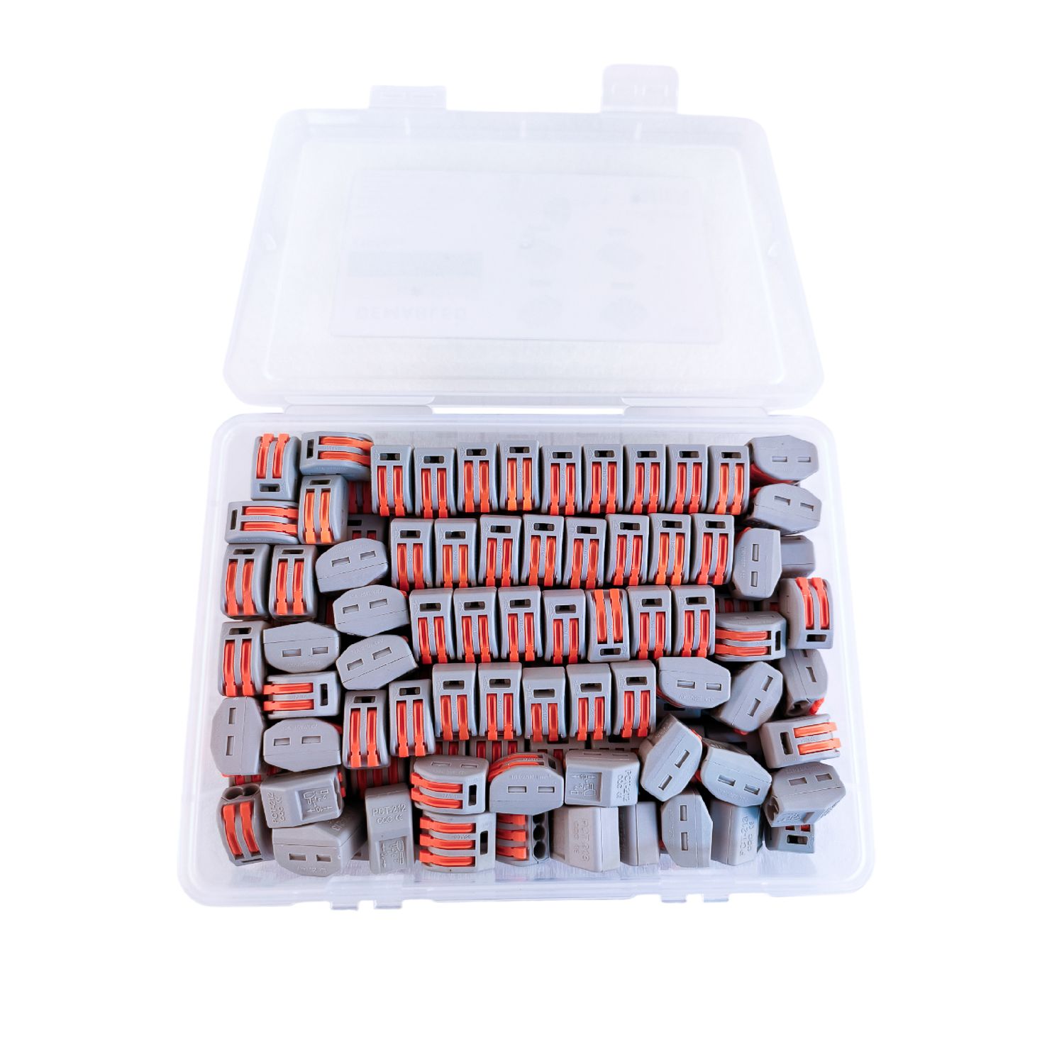 Fast Clip Splice Connector Kit 2, 3, 4 and 5 lever terminals x165 pieces