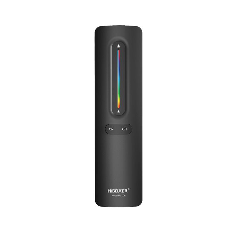 4-Zone RGB+CCT LED Remote Control 3V 2.4GHz RF Button Panel, 100ft Range