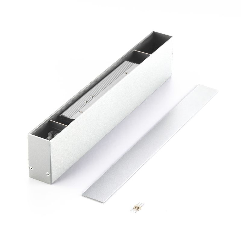 LED Driver Storage Box for White Magnetic Lighting Track, Surface Mount, 17.71in