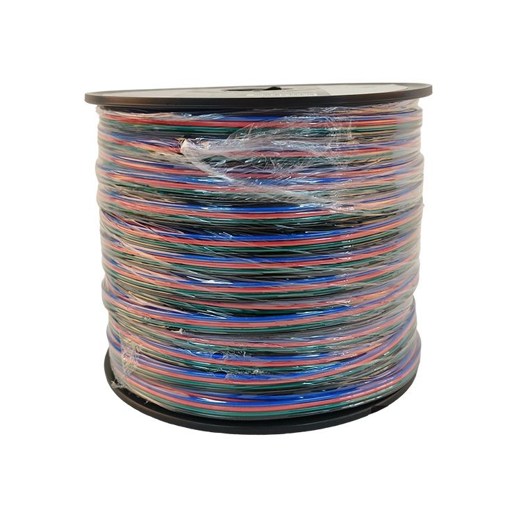 18AWG Cable, RGB LED lights, 1mm, 48V Máx, 3.28ft x 100m