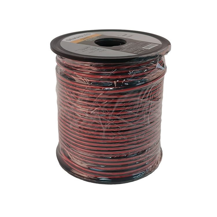 18AWG Cable, Single Color LED lights, 1mm, 48V Máx, 3.28ft x 100m