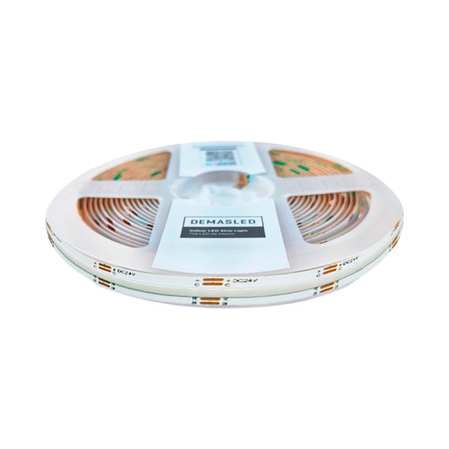 10mm COB LED Strip Addressable RGB+Cool White 24V 21W/m 784LED/m 16.4ft