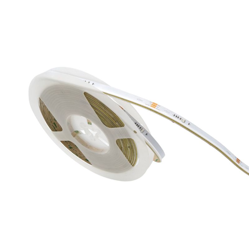 10mm COB LED Strip Programable &amp; Addressable IC Pixel 24V 11W/m Warm White 3000K 420LEDs/m PCB x16.4