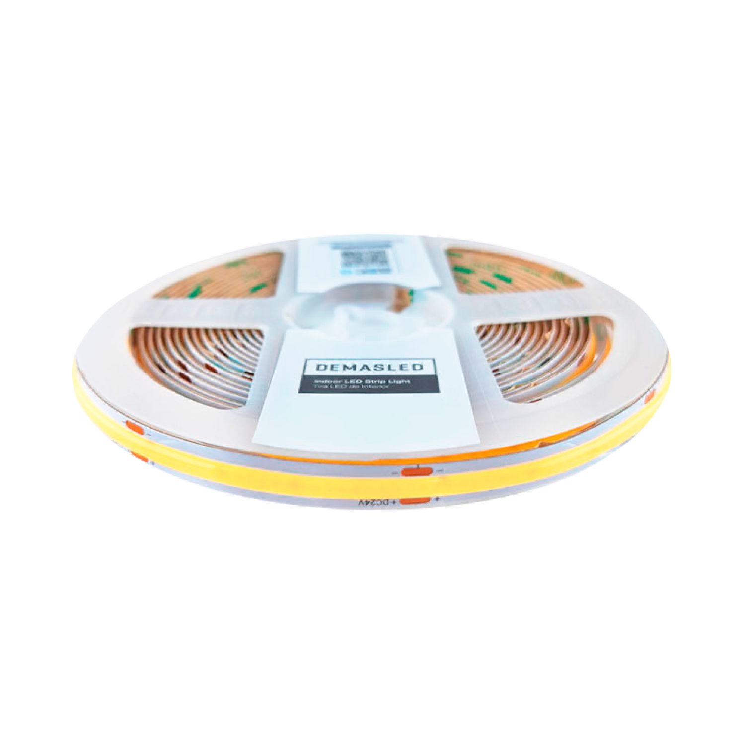8mm COB LED Strip Neutral White 3500ºK 24V 11W/m 1500lm/m 480LED/m 16.4ft 