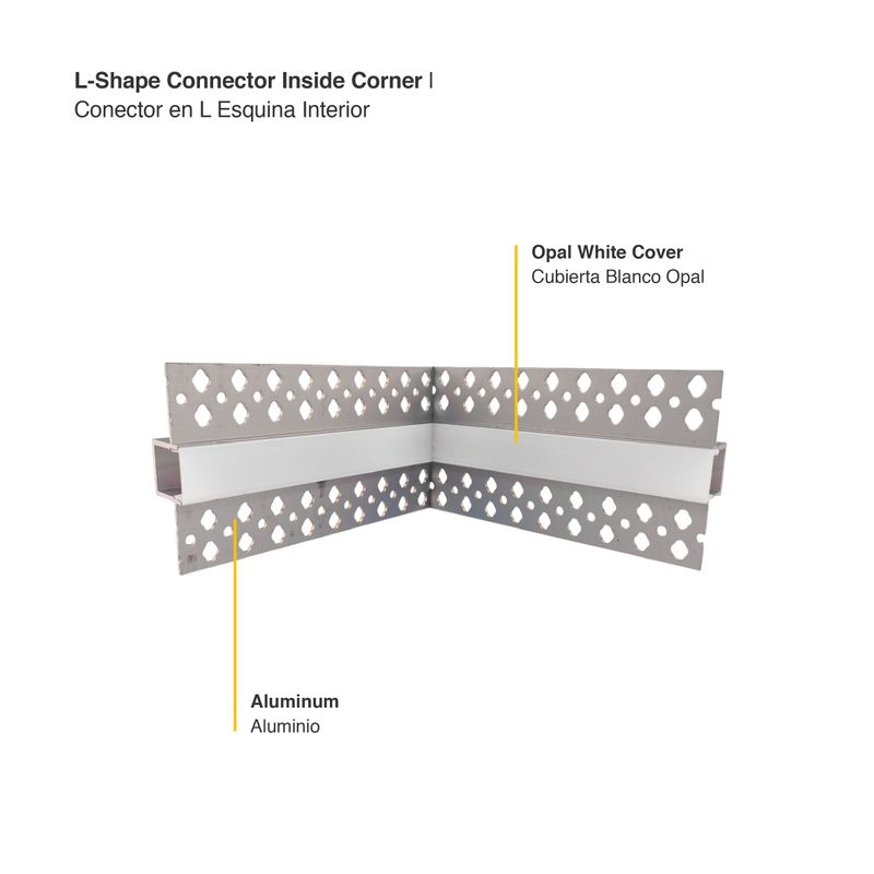 L-Shape Connector Inside Corner for PER-25