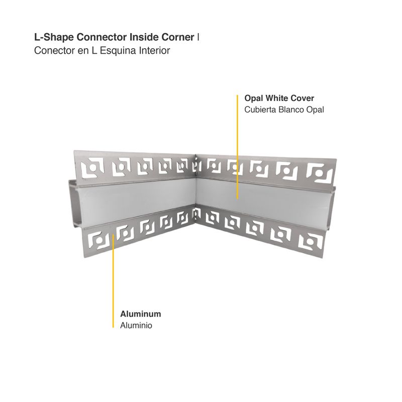 L-Shape Connector Inside Corner for PER-39