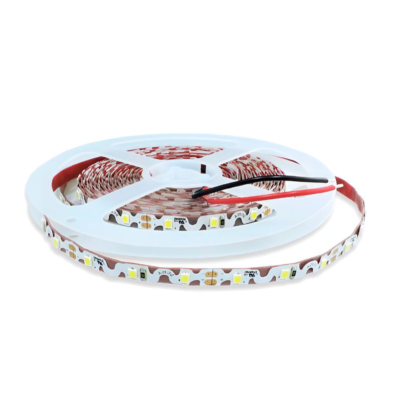 6mm SMD2835 S-Shape LED Strip Cool White 6000-7000°K 24V 6.9W/m 495lm/m 60LED/m 16.4ft
