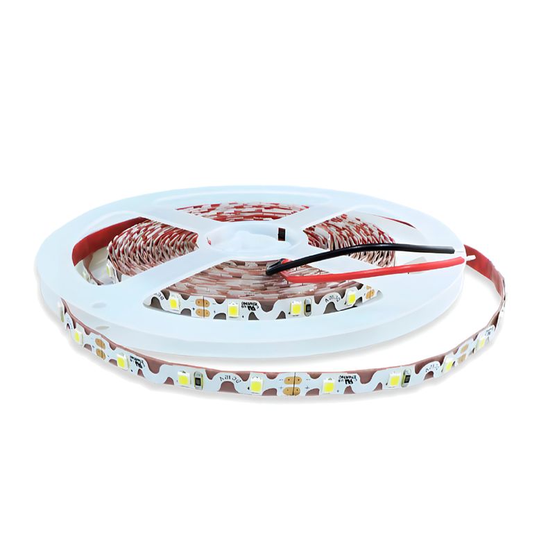 6mm SMD2835 S-Shape LED Strip Warm White 2800-3200°K 24V 5.6W/m 512lm/m 60LED/m 16.4ft