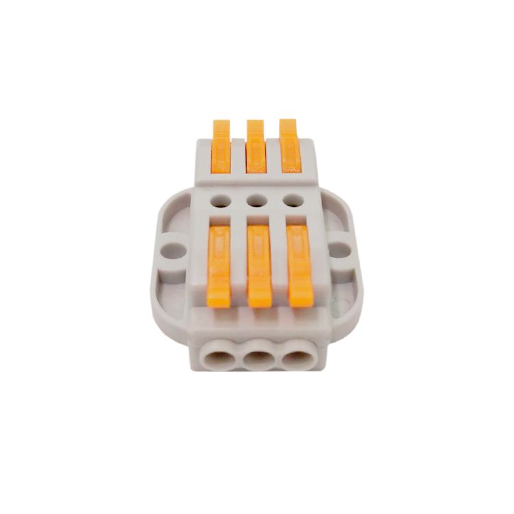 Lever-Nuts 3 Conductor Compact Wire Connector