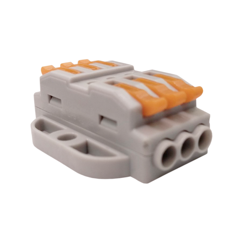 Lever-Nuts 3 Conductor Compact Wire Connector