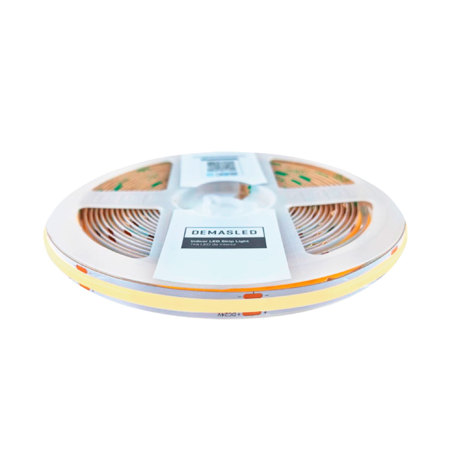 8mm COB LED Strip Cool White 5000-5500ºK 12V 11W/m 1100lm/m 480LED/m 16.4ft