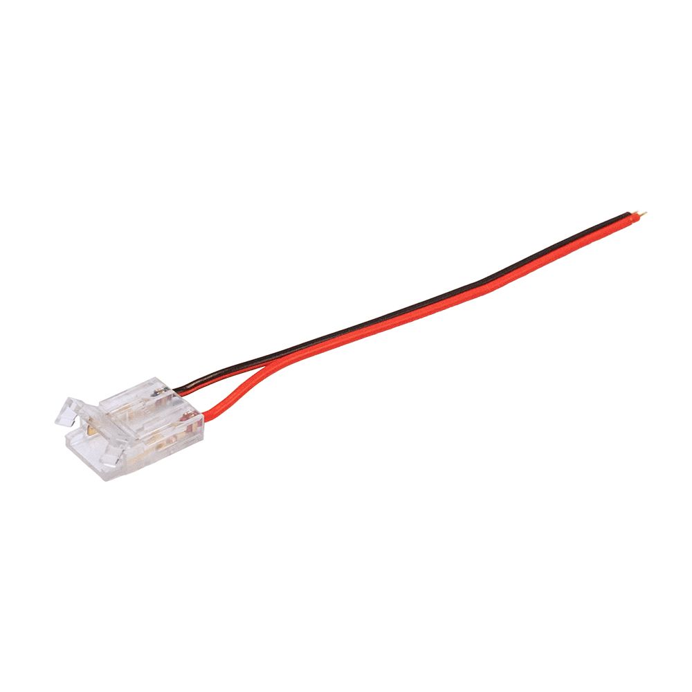 Connector with cable for 10mm COB &amp; SMD strips, 2 pin