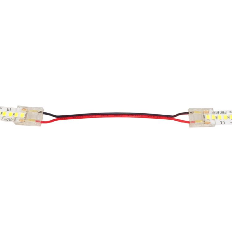 connector for high density (240led strip) and COB strip. 8mm pcb. 15cm cable