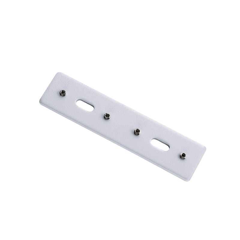 Linear Connector for White Magnetic Lighting Track, Surface Mount