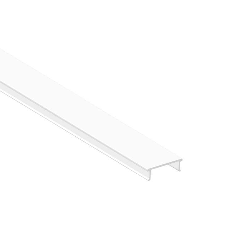 Flat shape Milky Cover 9.84ft for Aluminum Profile per-59