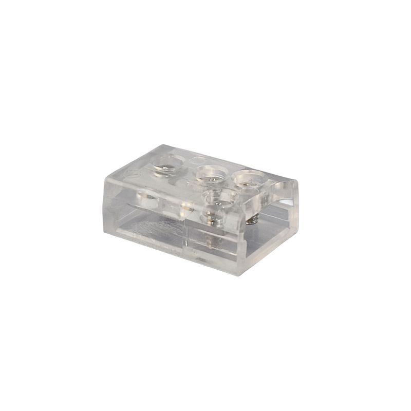8mm L or T Shaped COB Strip Connector PCB Cable, 10pcs/bag