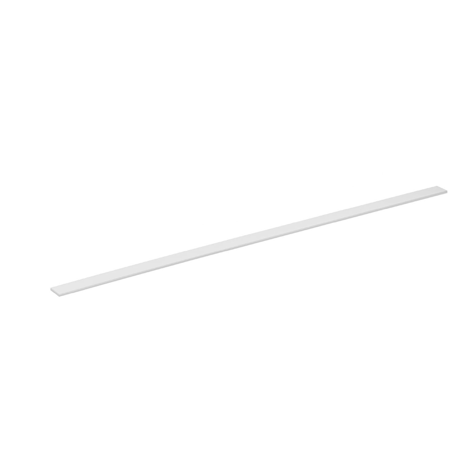 White Milky Cover for Recessed Magnetic Lighting Track 1m, fits artmag-16