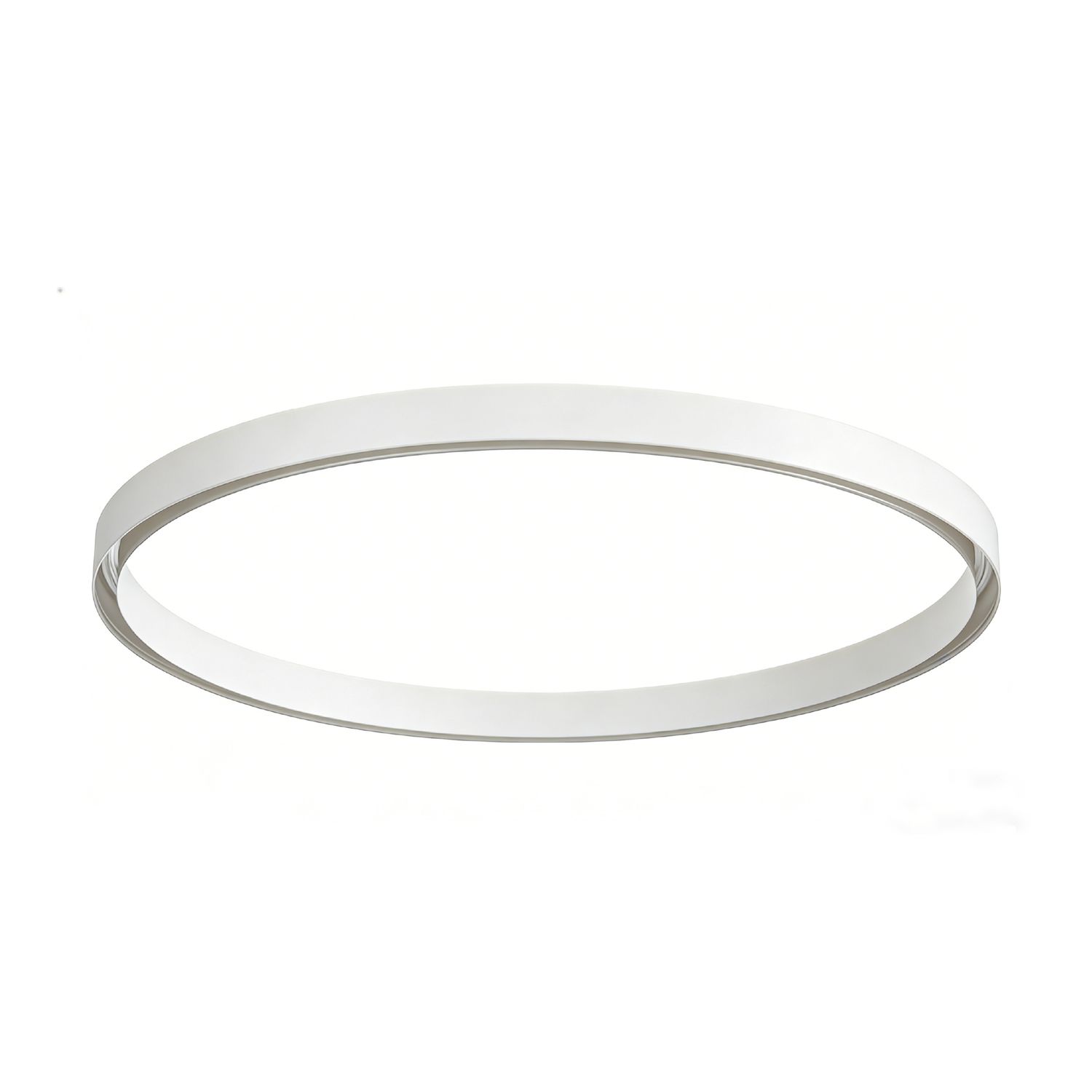 White Magnetic Round Lighting Track, Surface Mount