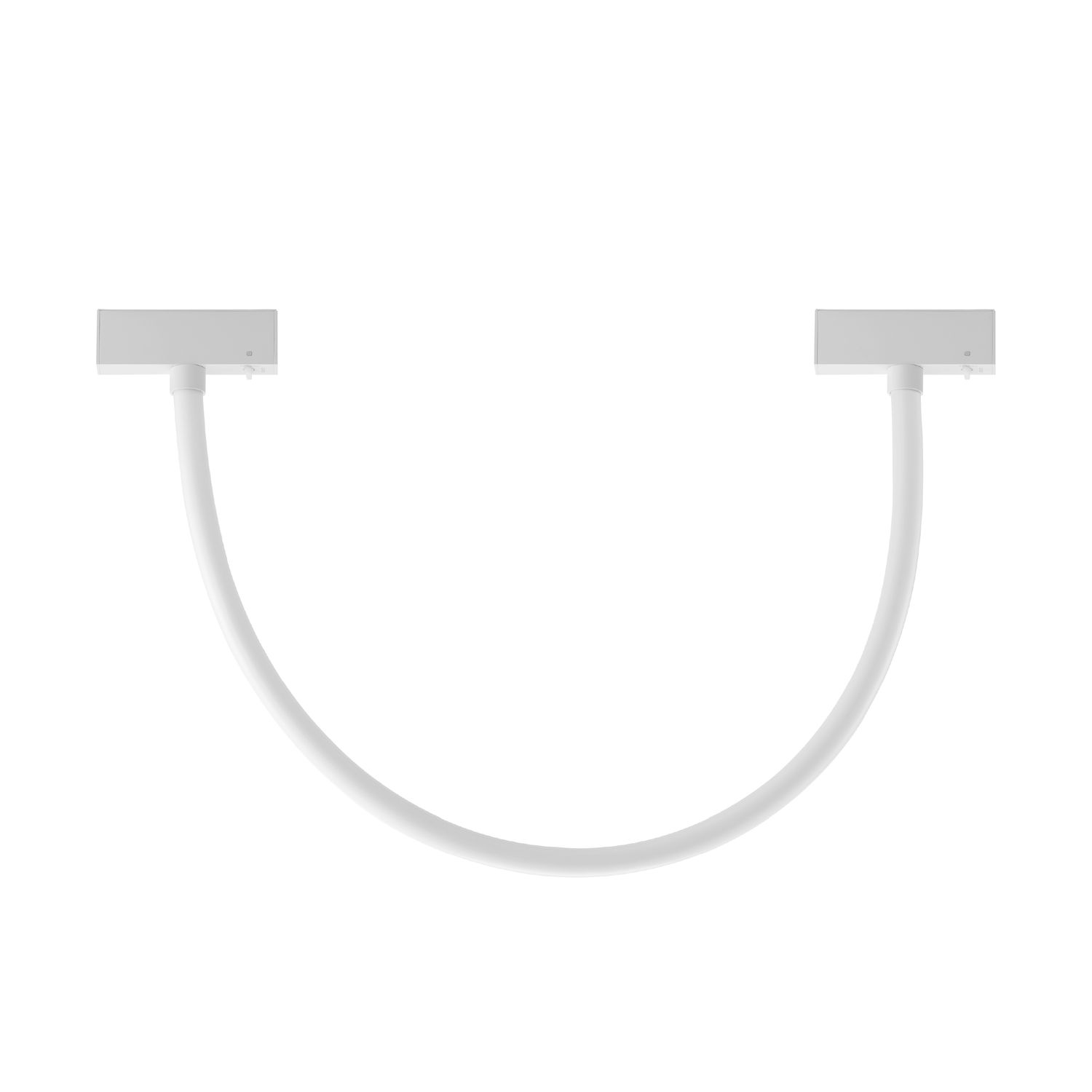 White Magnetic LED Light Flexible Neon Tube, 36W, Neutral White 4000K, 9.84ft