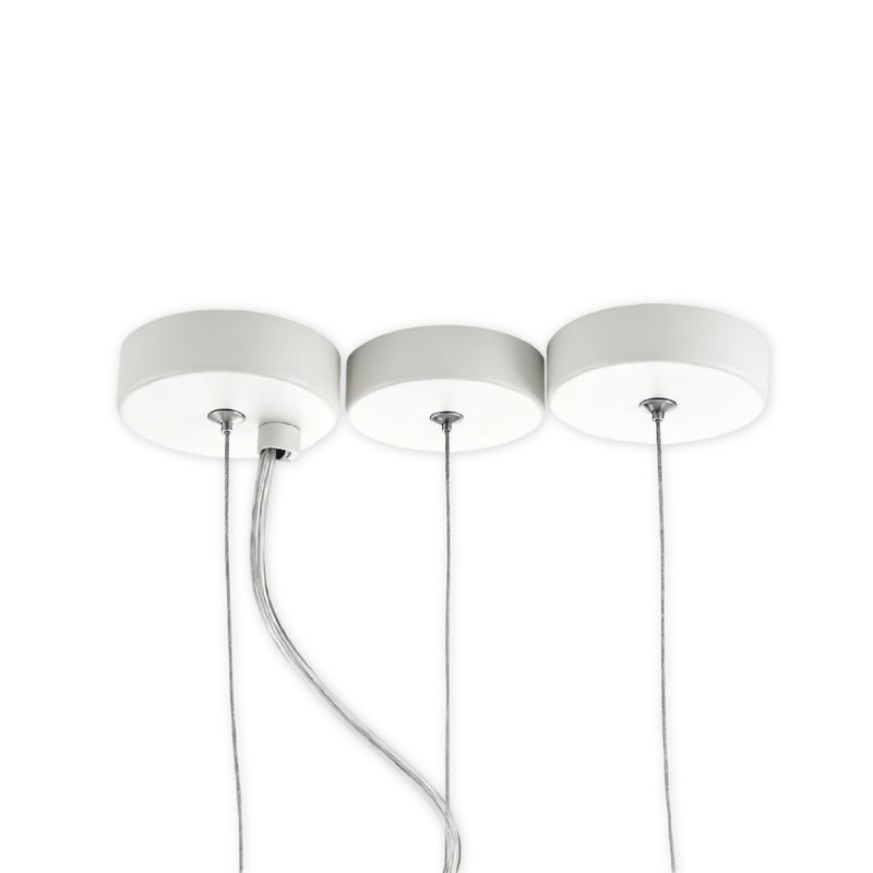 White magnetic rail suspension kit