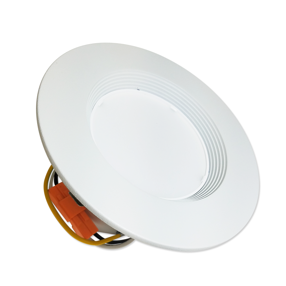 4" Warm White LED Recessed Downlight - AC 110V 9W, ETv Listed