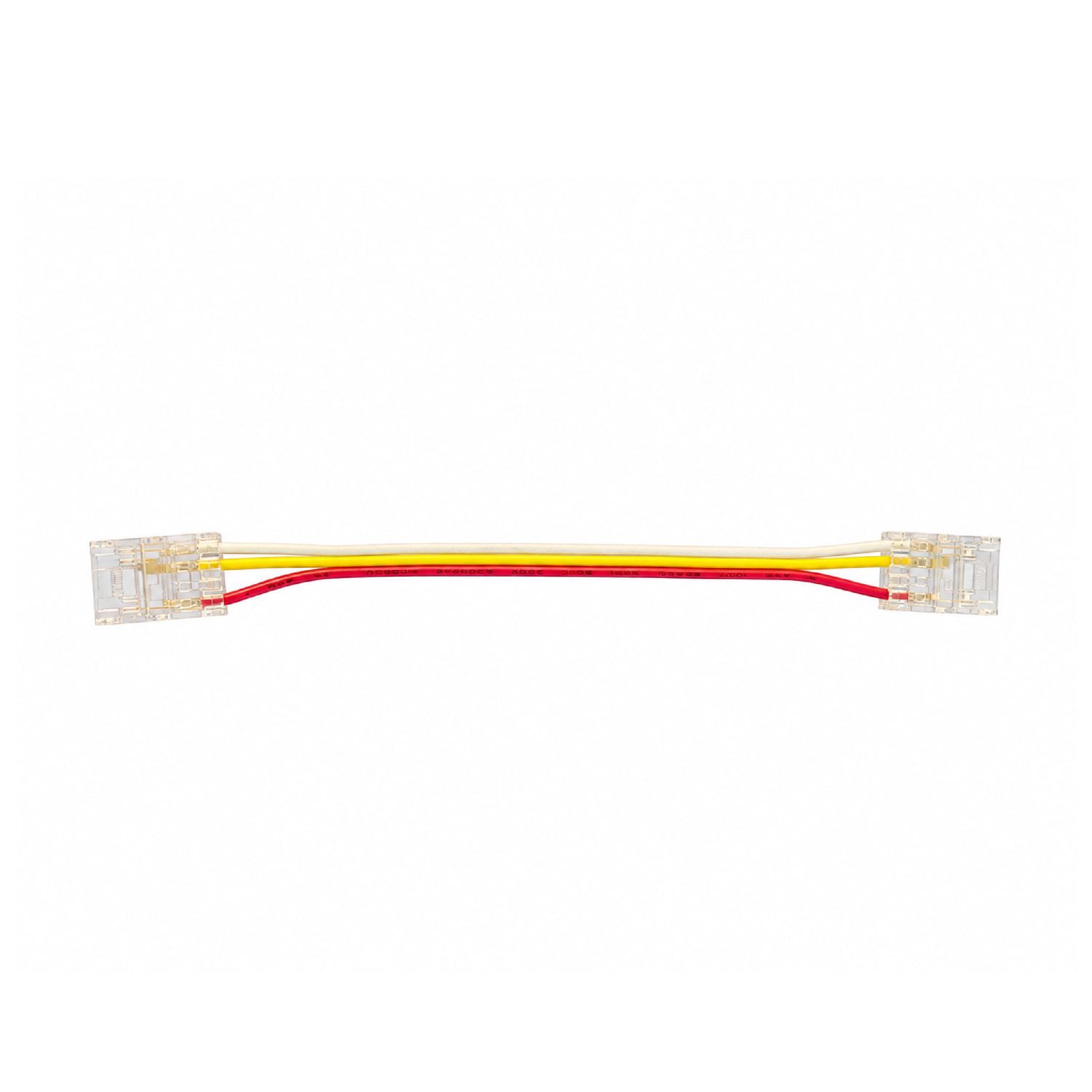 Transparent LED Strip-to-Strip Extension Jumper Connector Cable for Strips, TCOB-04/TCOB-06 