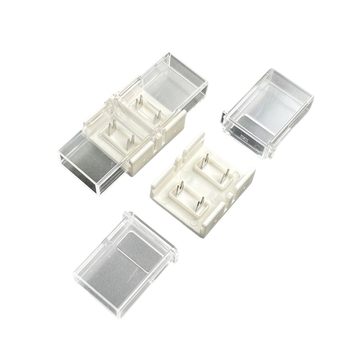 Gapless COB Connector, 2 pin, 8MM PCB, TEXCOB-02