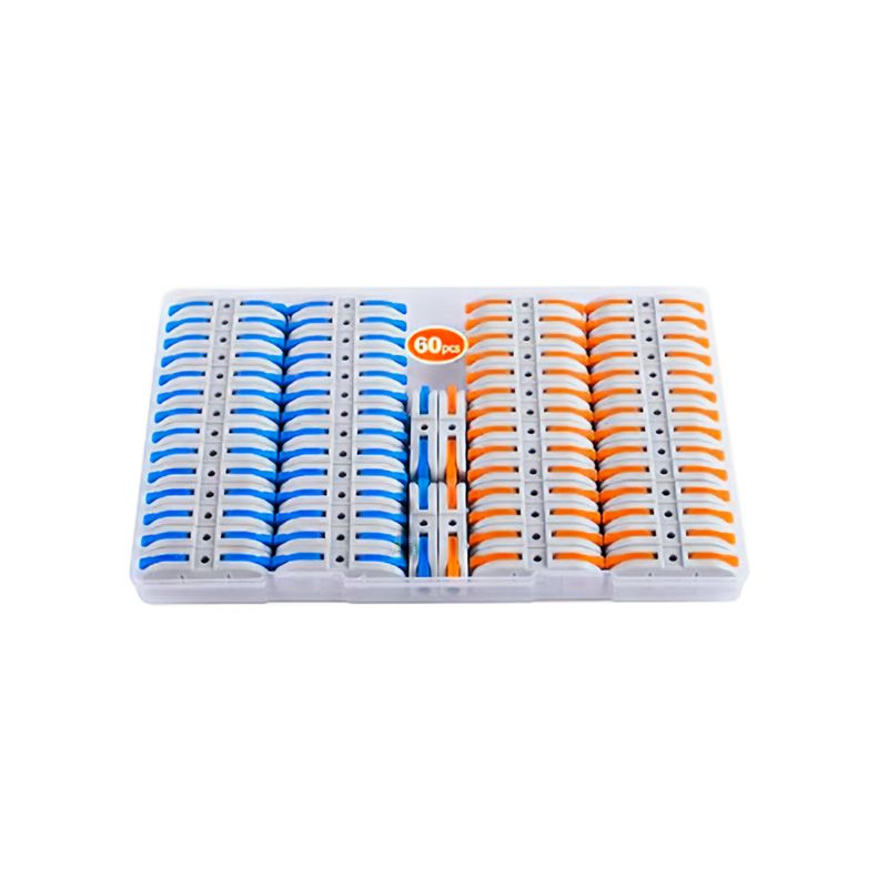 Fast Clip Splice Connector Kit 1 in 1 out x60 pieces