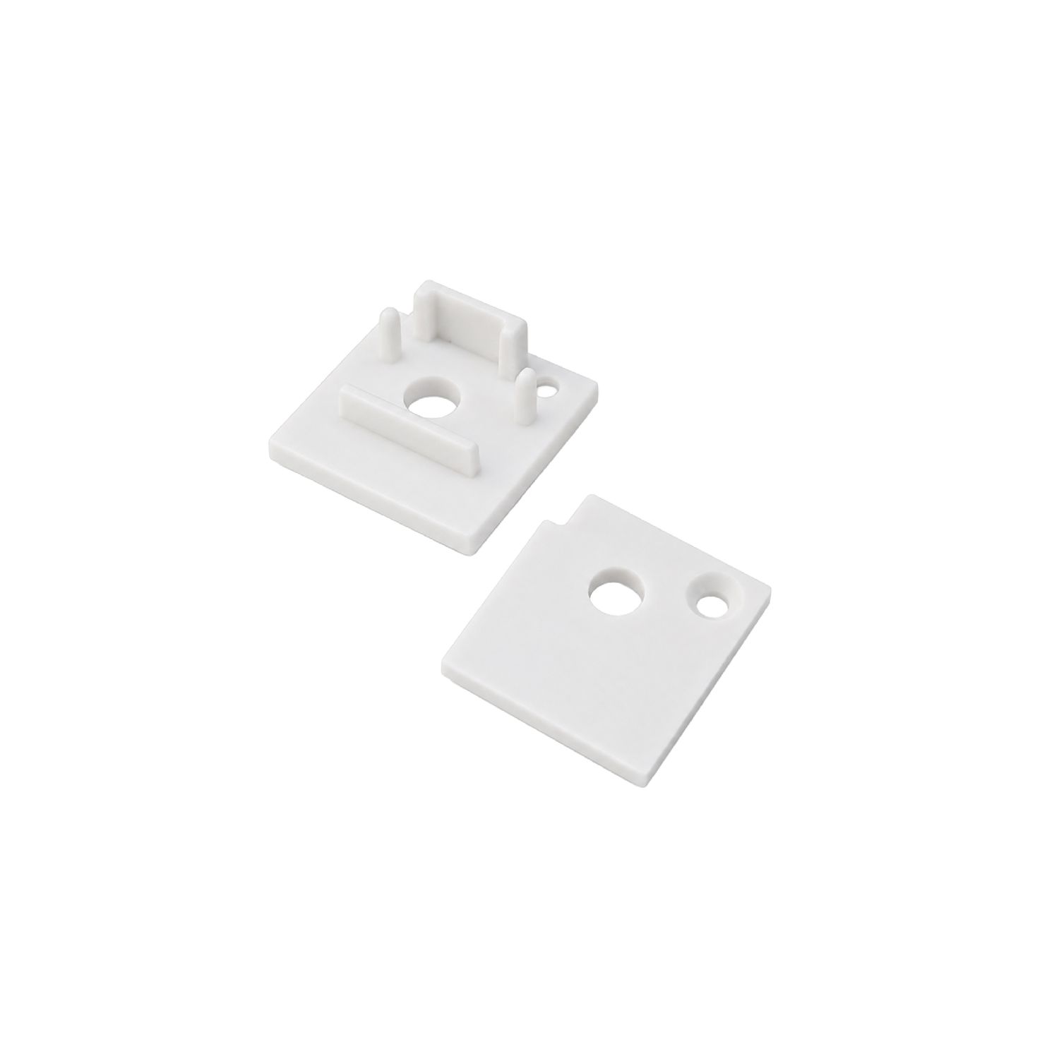 Kit of 2 End Caps for Aluminum Profile, compatible with PER-62