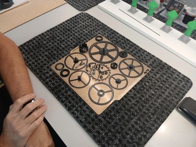 SWISSTIC [B] - (Print @ home Kit) Model [B] STL &amp; Hardware
